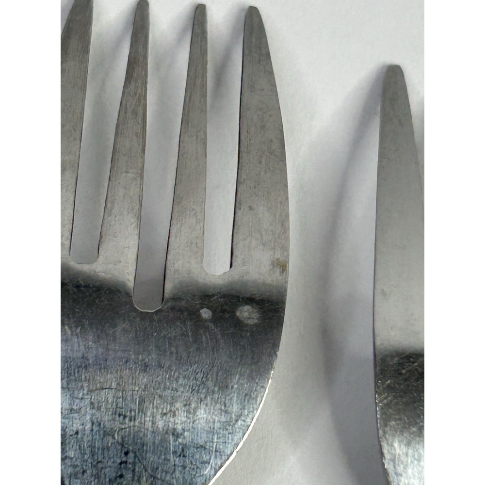 Stanley Roberts Rogers Co Salad Forks Stainless Steel CASA VISTA Lot of 4 - Picture 6 of 6